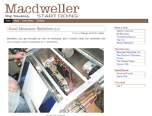 Tablet Screenshot of macdweller.org